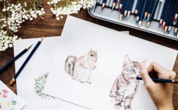 jak narysować wiewiórkę